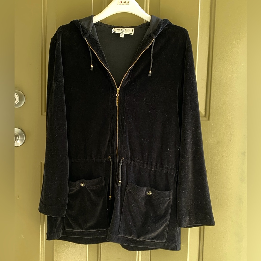 St. John Sport Hooded Jacket.